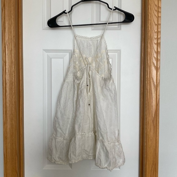 Free People Elisa Tunic in Ivory Size Small - Picture 7 of 9